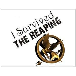  Postcard I SURVIVED THE REAPING (HUNGER GAMES 