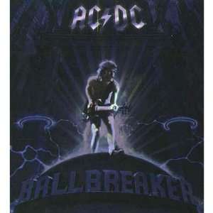  AC/DC   Ballbreaker   Cling On Decal   Sticker Rock 