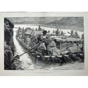  1880 Afghanistan War Wounded Cabul River Jellalabad Men 