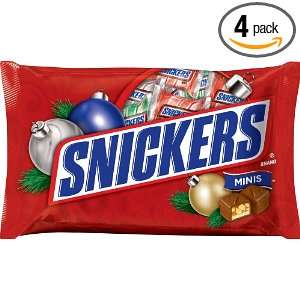 Snickers Minis , 11.5 Ounce (Pack of 4)  Grocery & Gourmet 