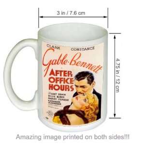  After Office Hours Clark Gable Vintage Movie COFFEE MUG 
