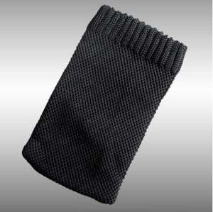 for iphone 4S 4 4G 3G 3GS Black Socks bags Cover Soft Pouch Neu  