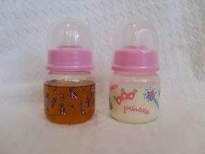  Preemie 2oz faux formula Bottle Juice Bottle 4UR Reborn Doll  