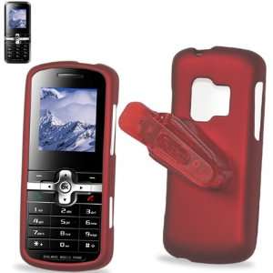   Protector Skin Cover Cell Phone Case for ZTE Agent E520 MetroPCS   RED