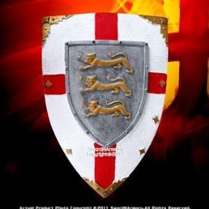  Crusader Medieval Knight Foam Fantasy Lion Heart Shield 
