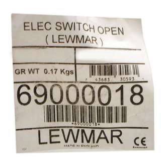 LEWMAR 69000018 BOAT WINDLASS DECK SWITCH  