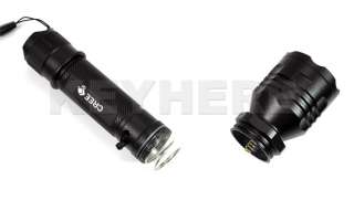 q5 led 3 mode 500 lumens flashlight torch set kit