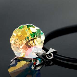 Elegant shell Austrian crystal woman necklace 5015  