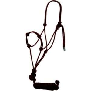  Knotted Rope Training Halter Brown