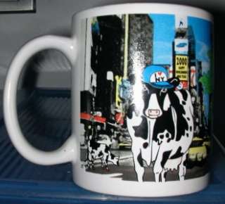 Road Trip Cows Travelin East   Mug   1999  