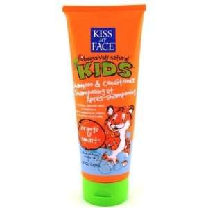  Kiss My Face Kids Shampoo & Conditioner 8 oz. Tube Orange 