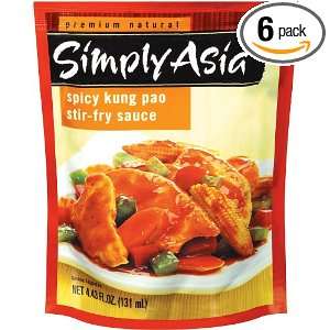 Simply Asia Stir Fry Sauce, Kung Pao, 4.43 Ounce (Pack of 6)  
