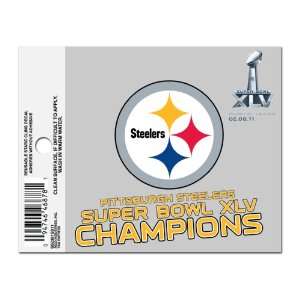 NFL Pittsburgh Steelers 2010 Super Bowl XLV Small Static 