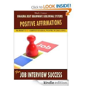  Positive Affirmations for Job Interview Success eBook 