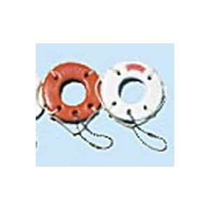  Aquatic Technology White Life Ring Key Chain 334 87 