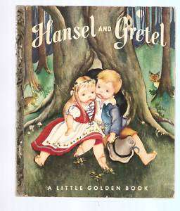 Hansel And Gretel   Eloise Wilkin ILLUS 1st A LGB 1954  