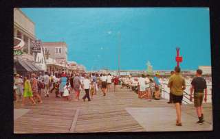 1968 Boardwalk North of Montgomery Ave Wildwood NJ PC  