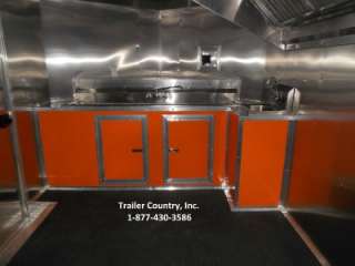 NEW 8.5x16 Enclosed Concession Food Vending BBQ Trailer  