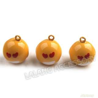 5x 270093 Love You Charms Jingle Bell 19.5mm Fit Christmas/Party Free 