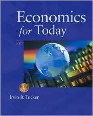 Economics for Today, (0538469382), Irvin B. Tucker, Textbooks   Barnes 