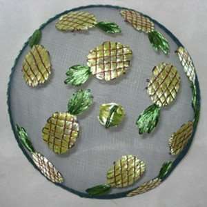  FOOD DOME ROUND PINEAPPLE/BLK HANGTAG PICNIC SCREEN