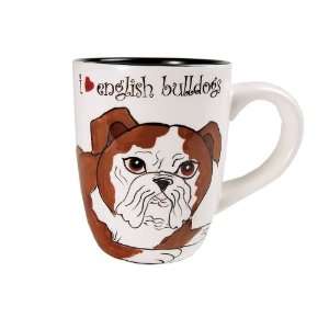   Coffee Mug Winston English Bulldog I Love Bulldogs