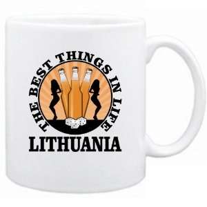    Lithuania , The Best Things In Life  Mug Country