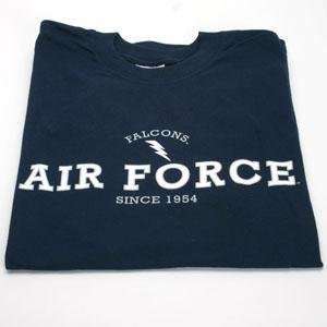  Air Force T shirt   Falcons Logo, Navy   XX Large Sports 