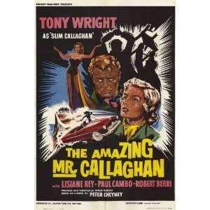  The Amazing Mr. Callaghan (1955) 27 x 40 Movie Poster 
