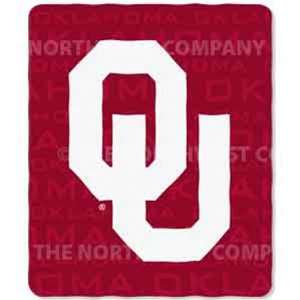  Oklahoma Sooners NCAA Light Weight Fleece Blanket (031 