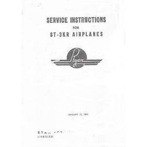 Ryan ST 3KR Aircraft Service Manual Sicuro Publishing  