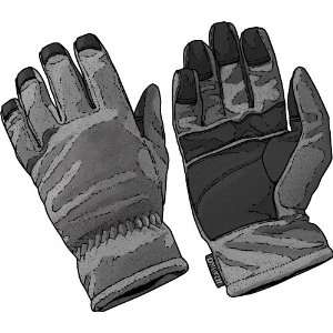  Mens Shoremans Fleece Gloves   Navy XL 