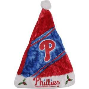  Philadelphia Phillies HIMO Colorblock Santa Hat Sports 
