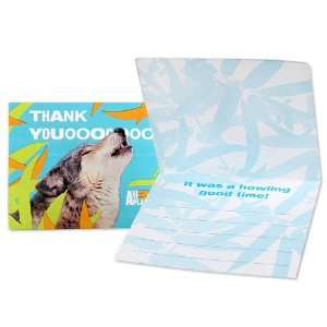  Animal Planet Friends Thank You Notes (8) Party Supplies 