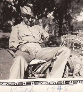   man and his dog cute peke dog in a wicker chair a moment captured
