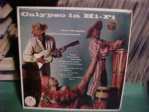 LP COVER ONLY NO RECORD CALYPSO IN HI FI CHEESECAKE ART  
