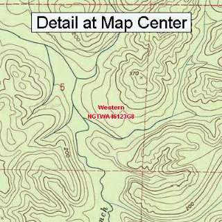   Map   Western, Washington (Folded/Waterproof)