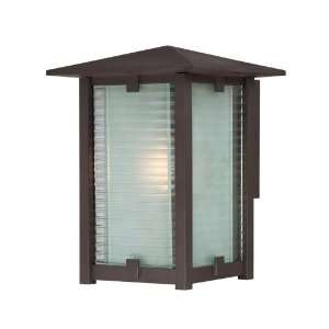   Western Bronze Cypress 1 Light Large Ambient Lighting Outdoor Wall