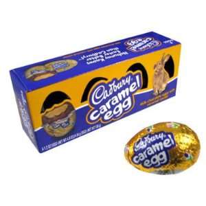 Cadbury Caramel Egg, 4.8 oz (4pc) box, 6 Grocery & Gourmet Food