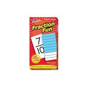  Products   Fraction Fun Flash Cards, 96/BX   Sold as 1 BX   Fraction 