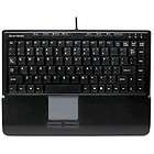 Gear Head KB4700TP Keyboard Wired Black USB TouchPad  