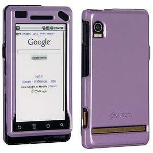 New Amzer Polished Purple Lilac Snap Crystal Case For Motorola Droid 
