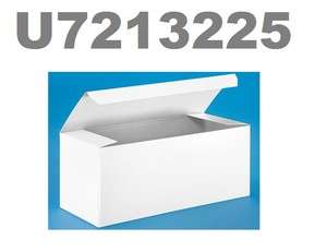 Wholesale 100 Lot Pack(7 x 3 x 3)Inch Gloss White Gift Boxes For 