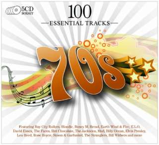 Various 100 Essential Hits Of The 70S CD Box Set NEW (UK Import 