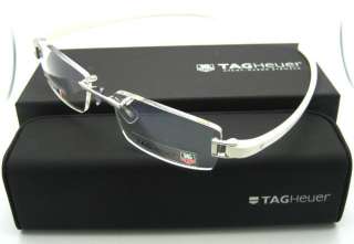 NEW TAG HEUER TH 7101 020 WHITE RUBBER EYEWEAR RX ABLE FRAME **  