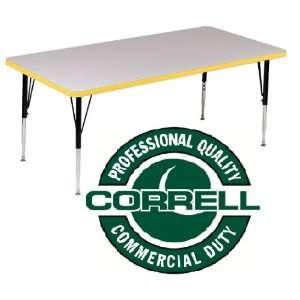  Correll A3060 REC Activity Table with Color Edge Band 30 x 