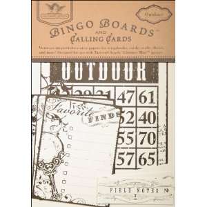  Bingo Boards & Calling Cards 9/Pkg Outdoor [Office Product 