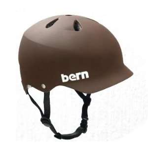  Bern Watts Hard Hat Helmet   Medium   Summer Matte Brown 