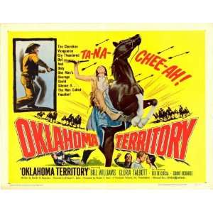  Oklahoma Territory (1960) 27 x 40 Movie Poster Style B 