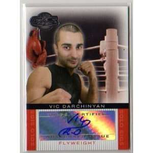  2008 Topps Co Signers Vic Darchinyan Certified Autograph 